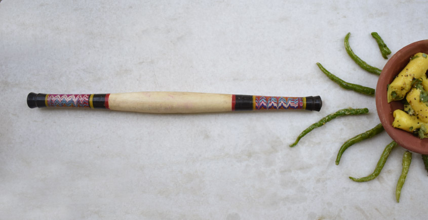 Rangavali ✼ Kutch rolling pin ✼ { 20 }